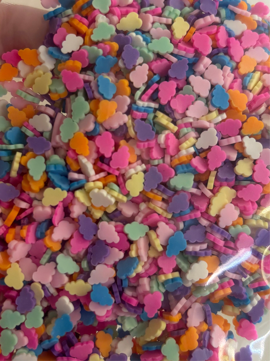 Mixed Clouds - 50g Clay Slices