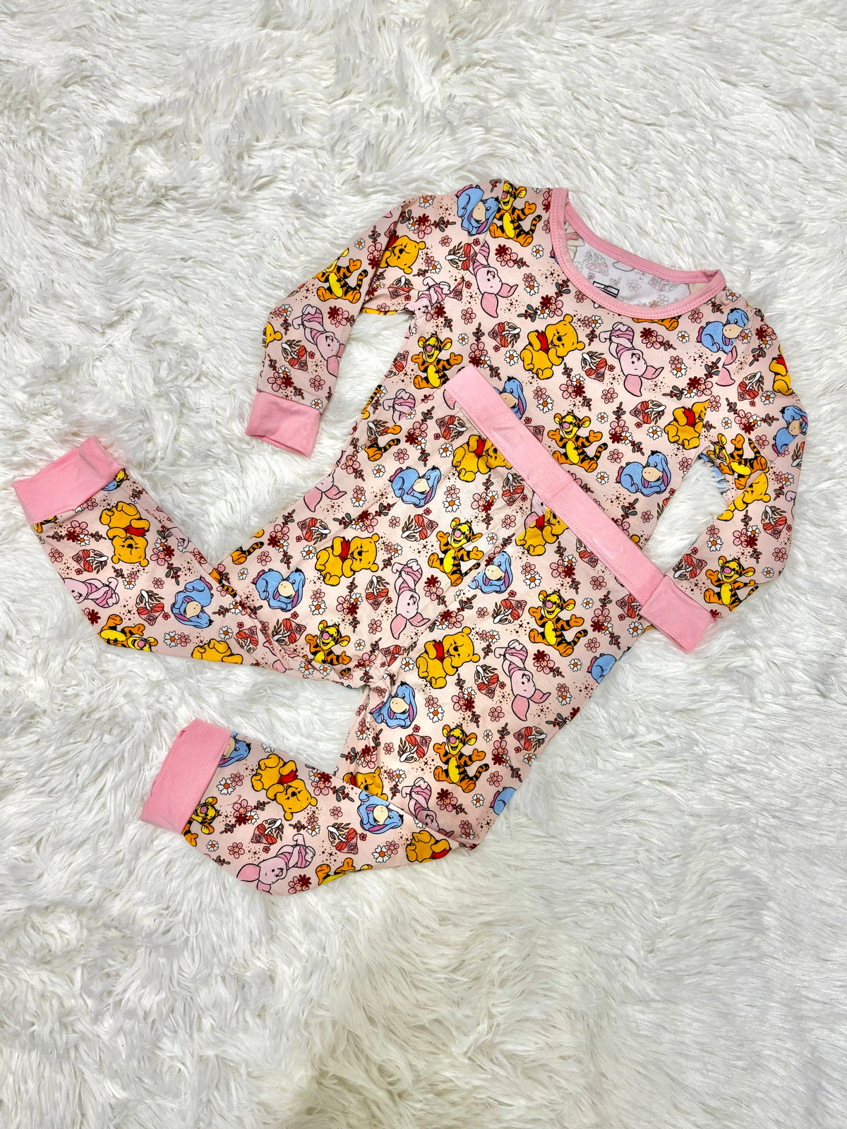 W_nnie Kids Bamboo Pyjamas SIZE 2