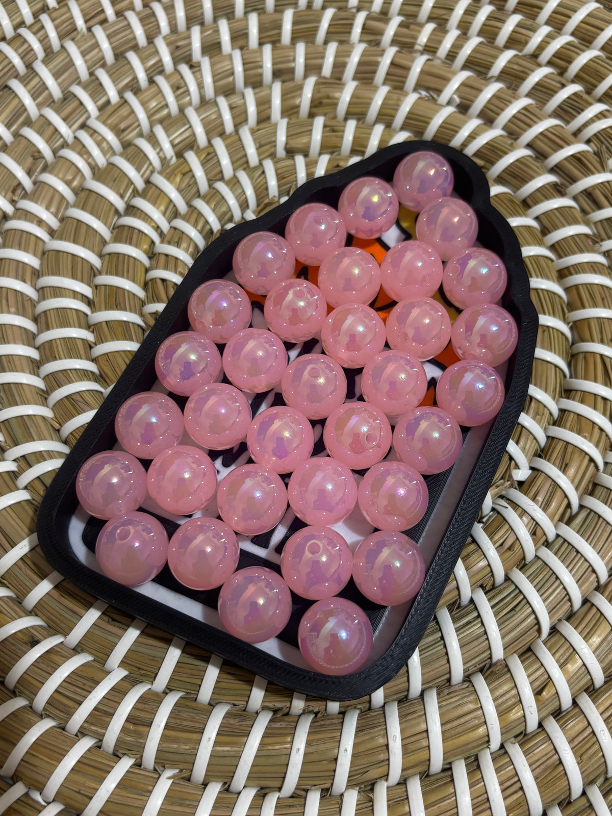 10 Pack Iridescent Beads