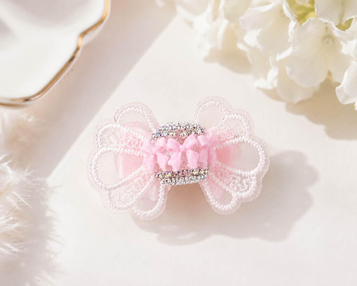 Lace Bow Fancy Bead