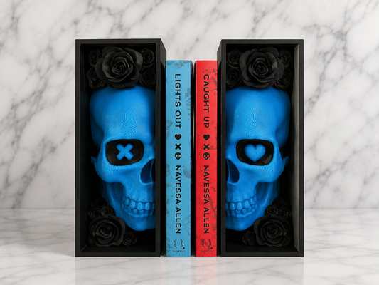Skull Book Nook
