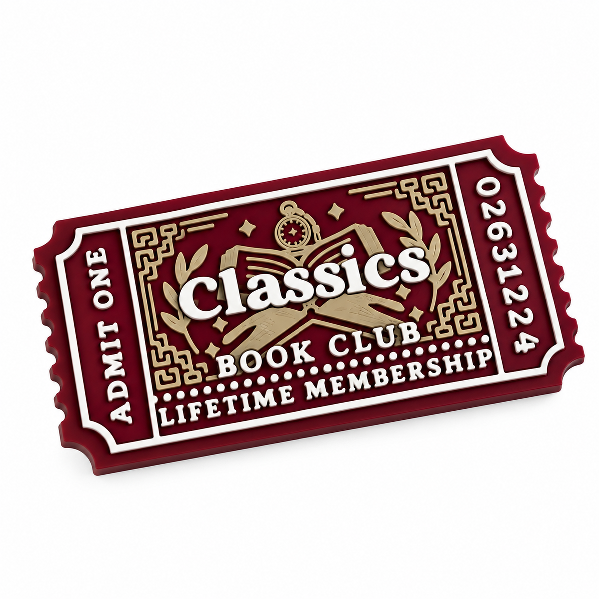 Classics Bookshelf Ticket