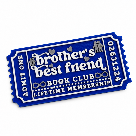 Brother’s Best Friend Bookshelf Ticket