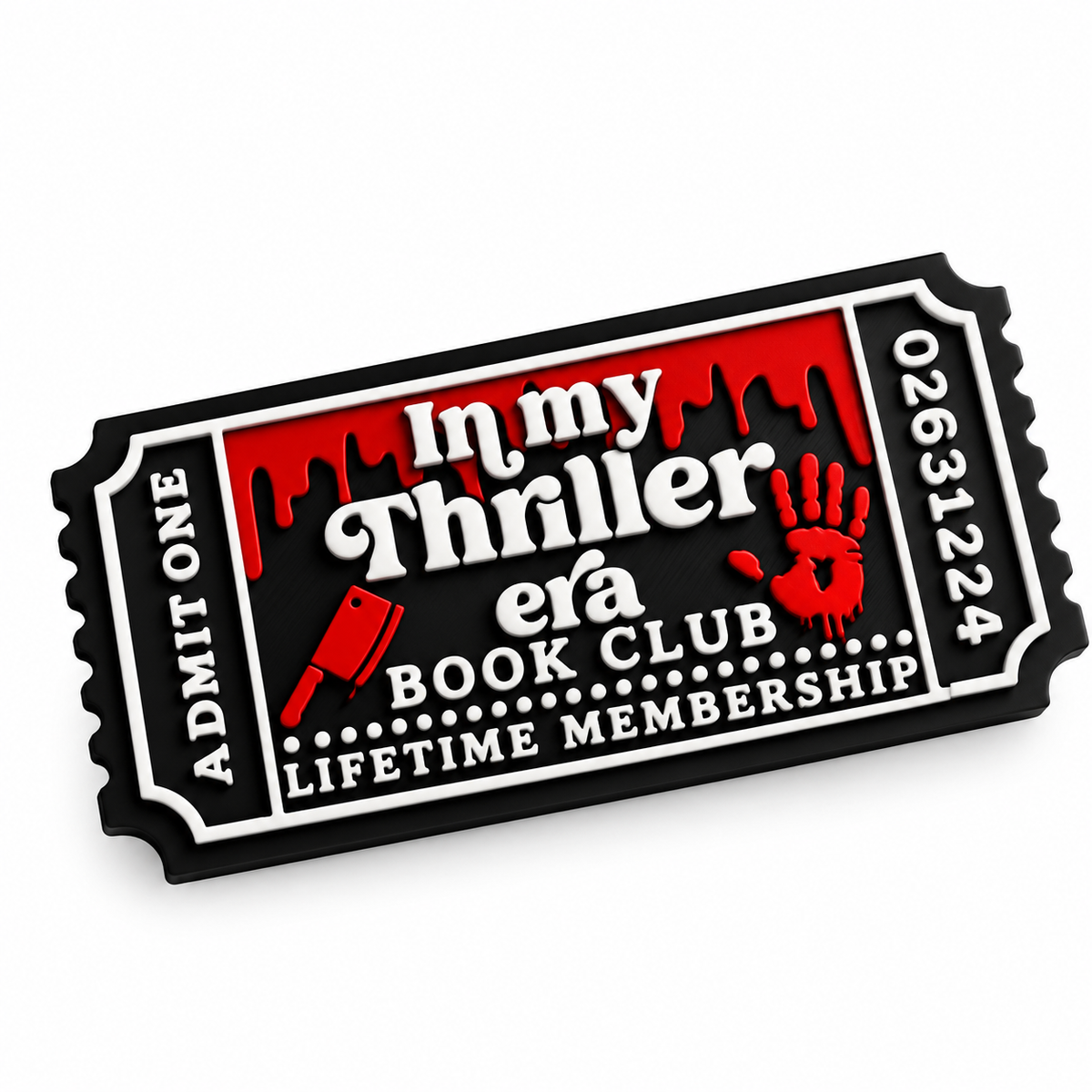 Thriller Era Bookshelf Ticket