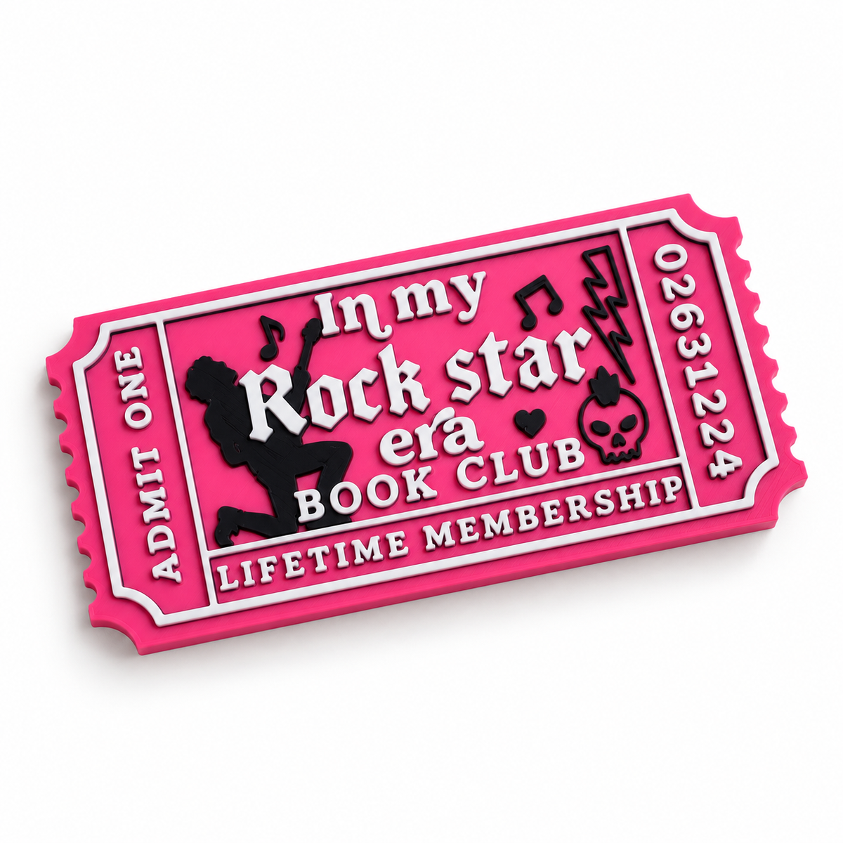 Rockstar Era Bookshelf Ticket