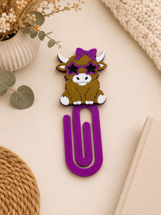 Highland Cow - Bookmark