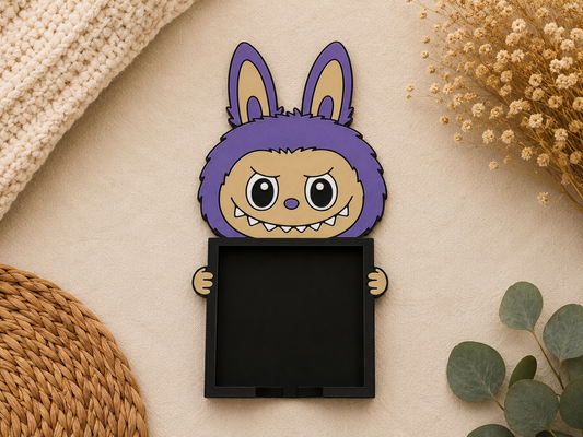 Purple Monster - Sticky Note Holder