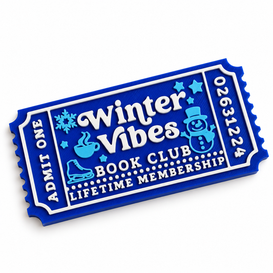 Winter Vibes Bookshelf Ticket