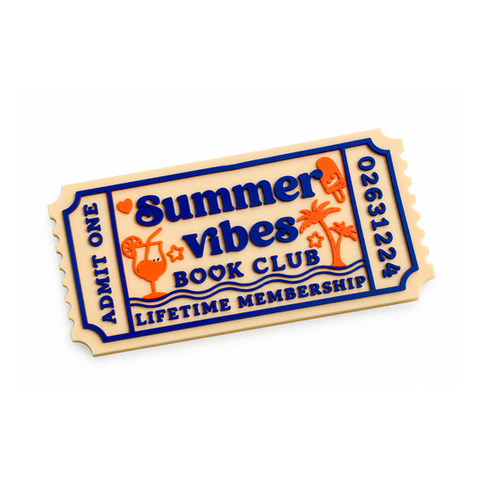 Summer Vibes Bookshelf Ticket