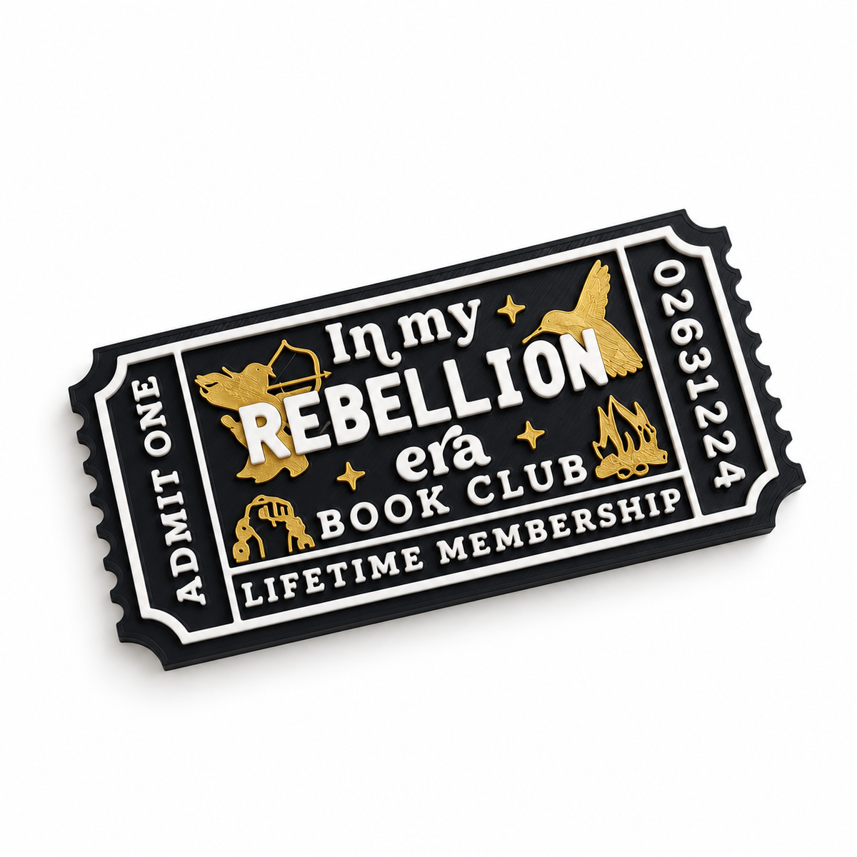 Rebellion Era Bookshelf Ticket