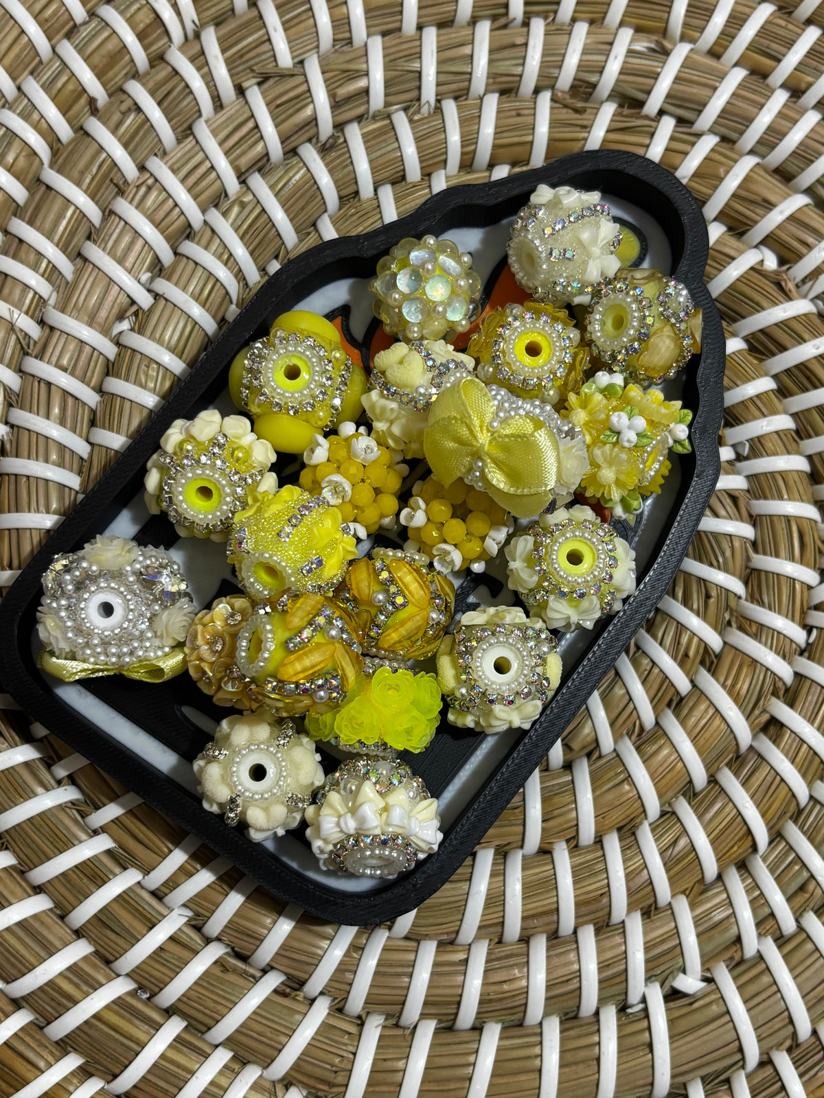 5 Pack Fancy Beads