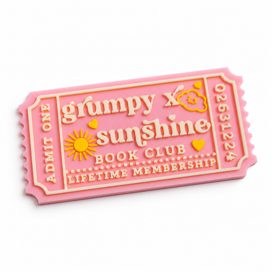 Grumpy x Sunshine Bookshelf Ticket