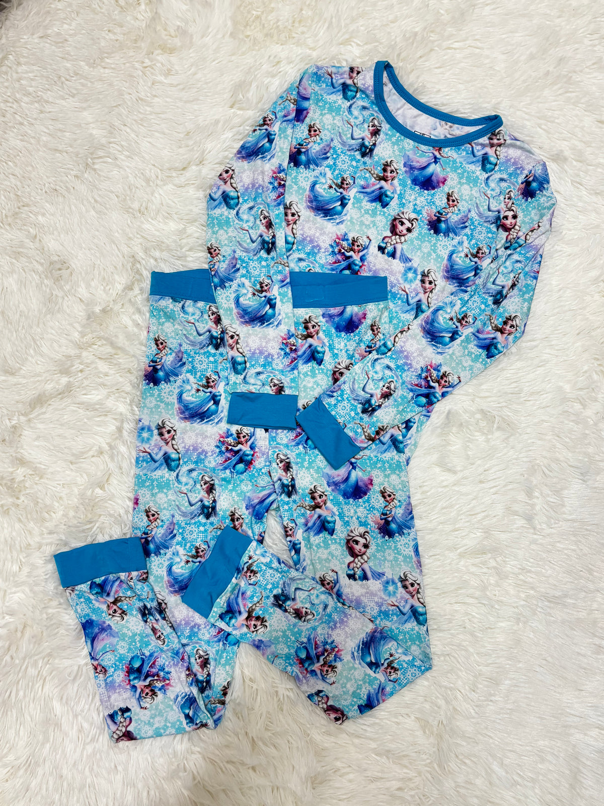Elsa Kids Bamboo Pyjamas SIZE 7-8