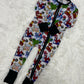 Superheroes Bamboo Zippie SIZE 12-18M