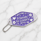Friends To Lovers Motel Keychain