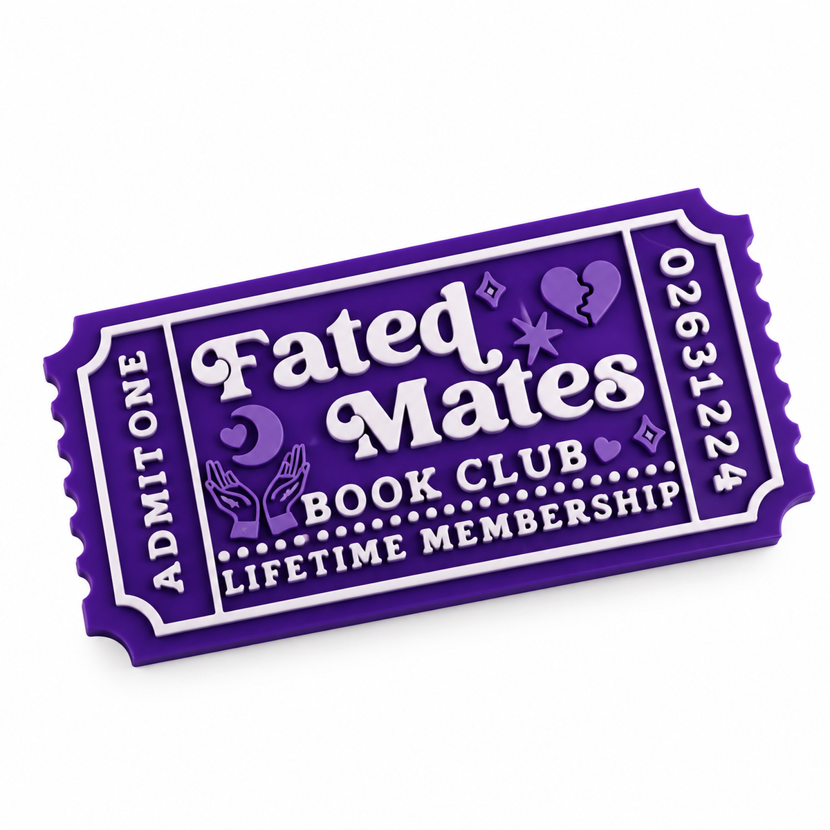Fated Mates Bookshelf Ticket