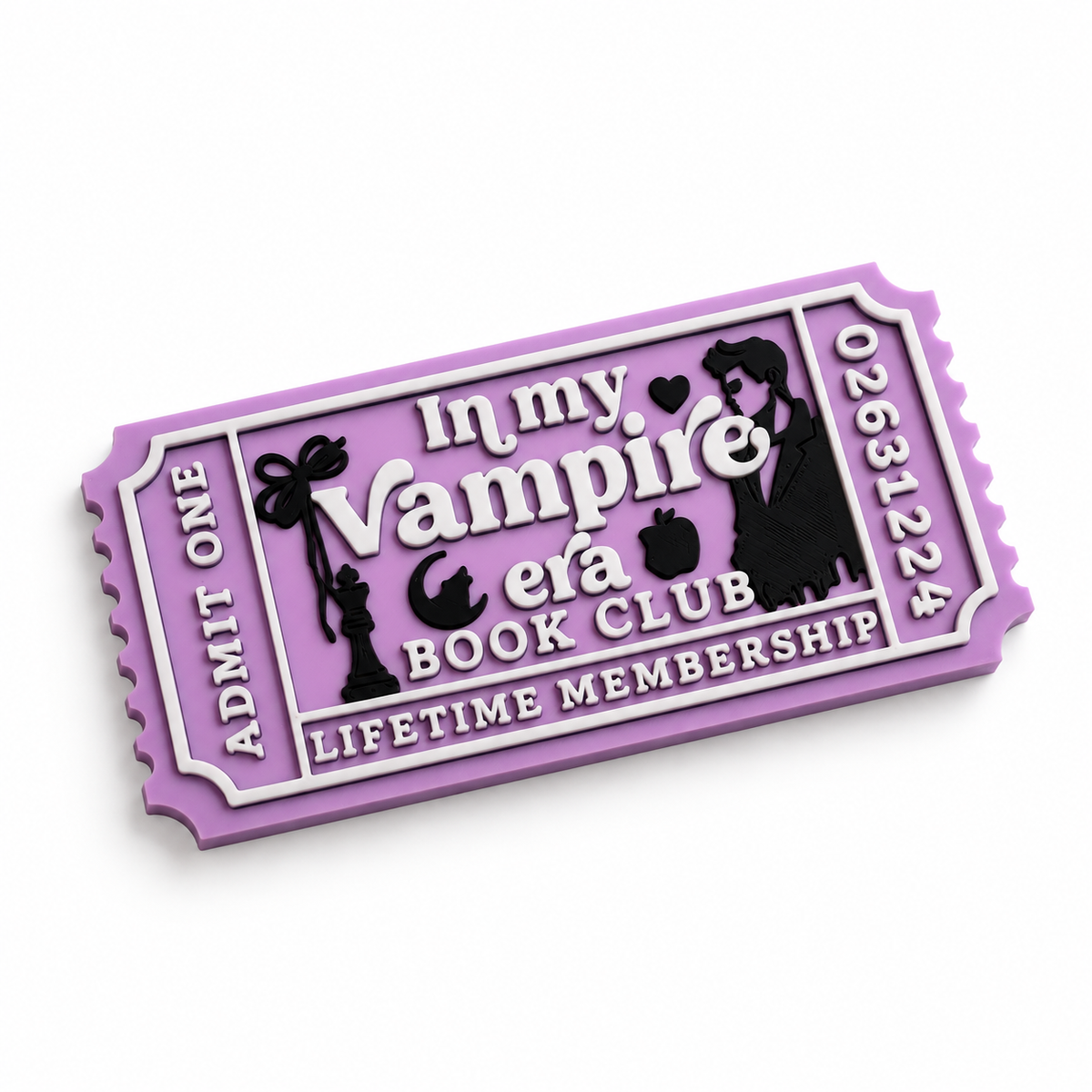 Vampire Era Bookshelf Ticket
