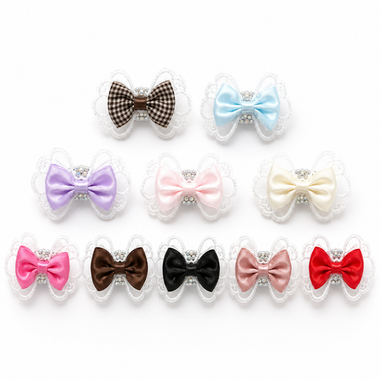 Lace Bow Fancy Bead