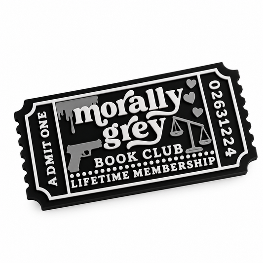 Morally Grey Bookshelf Ticket