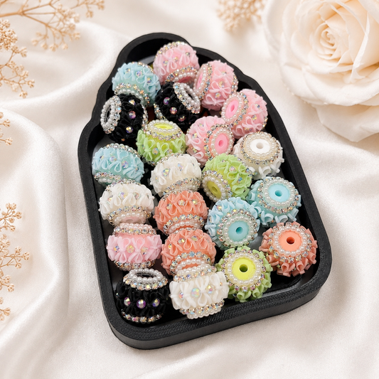 Bow Design Fancy Bead