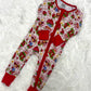Strawberry Bamboo Zippie SIZE 3-6M