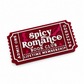 Spicy Romance Bookshelf Ticket