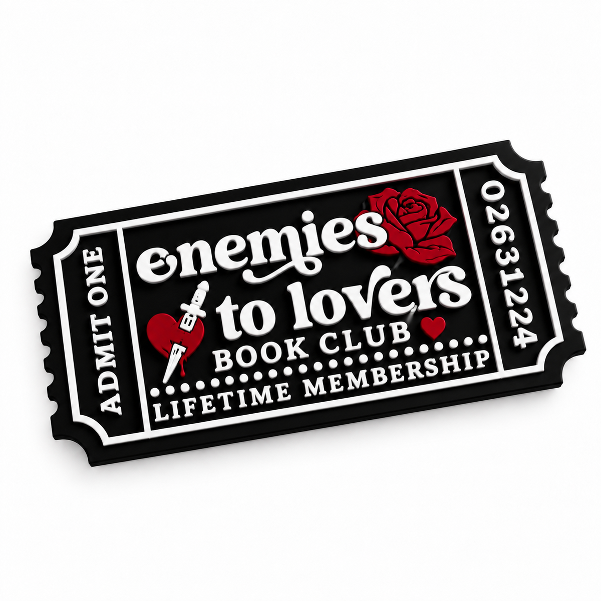 Enemies To Lovers Bookshelf Ticket