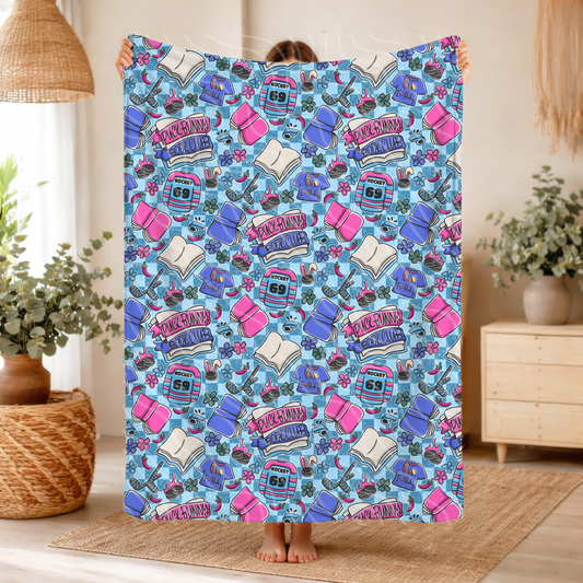 Puck Bunny - Throw Blanket