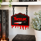 Thriller Hanging Bookshelf Sign