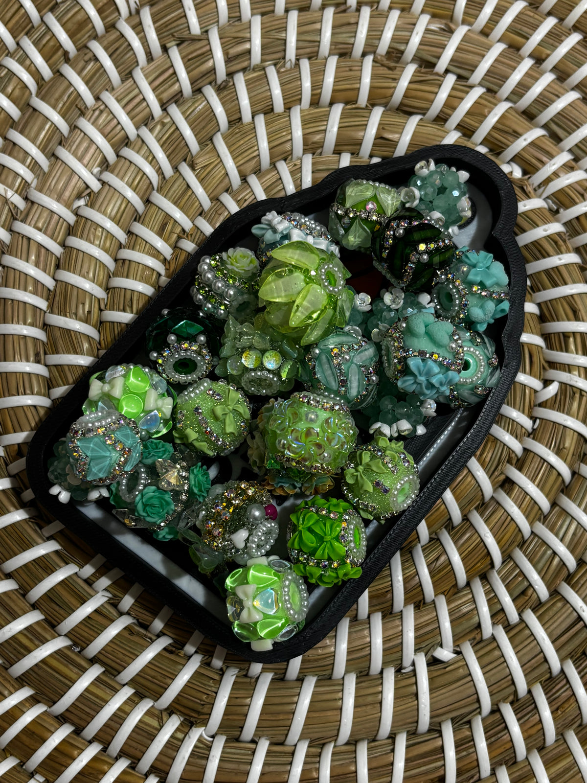 5 Pack Fancy Beads