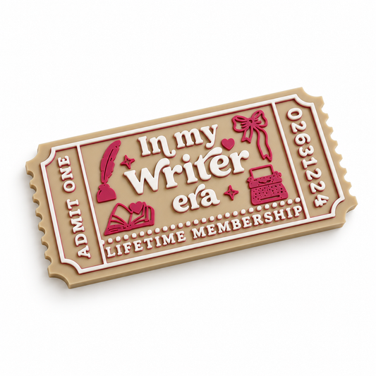Writer Era Bookshelf Ticket