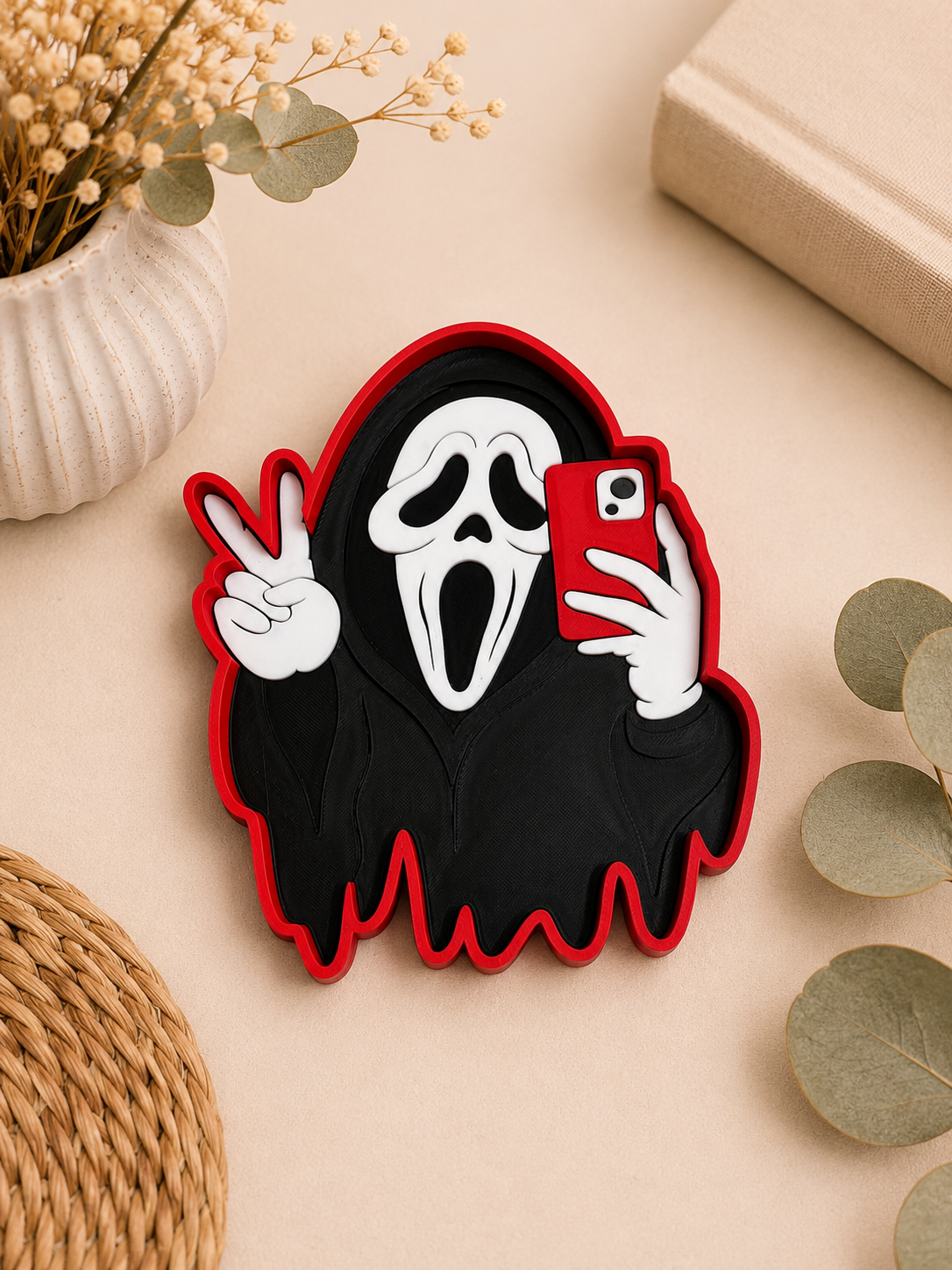 Spooky Selfie - Large Trinket Tray
