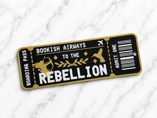 Rebellion Boarding Pass Bookmark