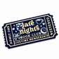 Late Nights Bookshelf Ticket