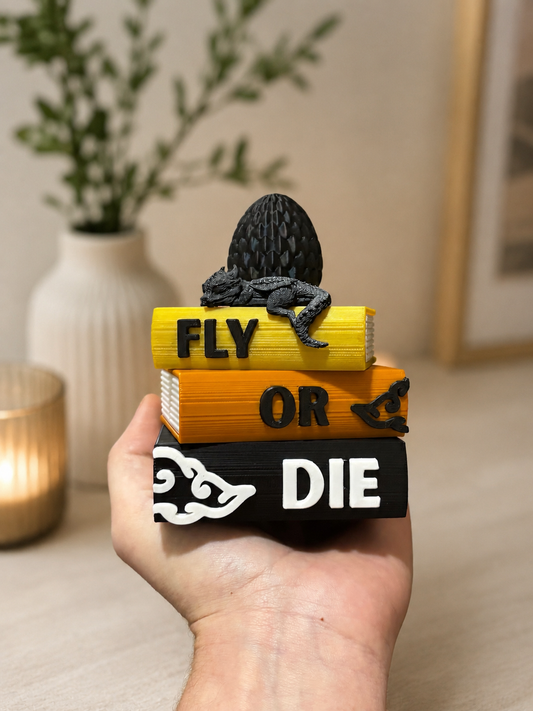 Fly Or Die Book Stack