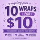 Mystery Pack – 10 x 16oz Wraps