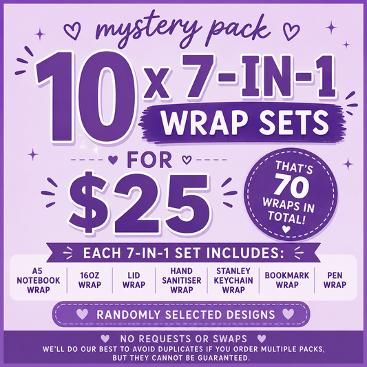 Mystery Pack – 10 x 7-in-1 Wraps
