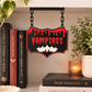 Vampires Hanging Bookshelf Sign