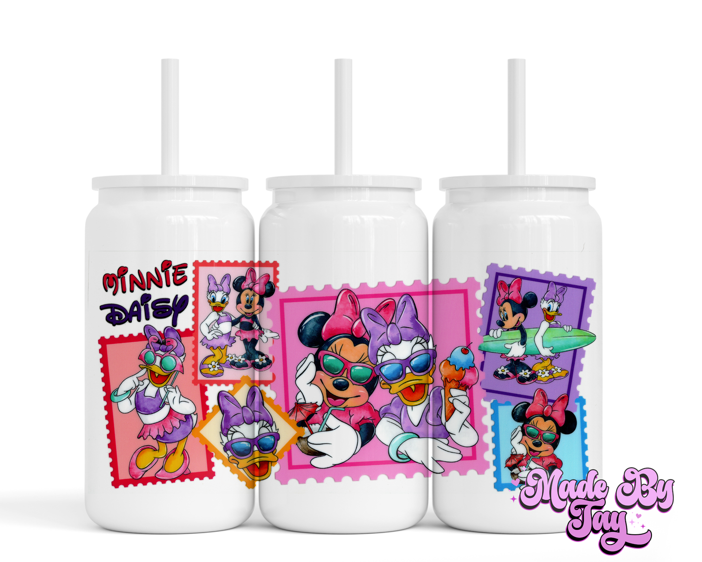 M_nnie & Da_sy - 16OZ UV DTF Wrap