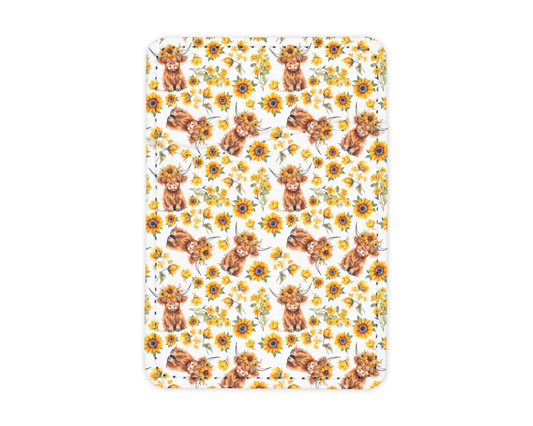 Sunflower Highland | MagSafe Card Holder