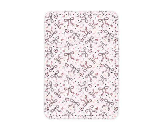 Pink Bows | MagSafe Card Holder