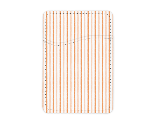 Pretty Stripes | MagSafe Card Holder