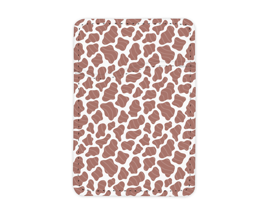 Mocha Moo | MagSafe Card Holder