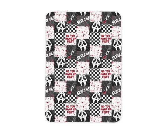 Patchwork Screams | MagSafe Card Holder