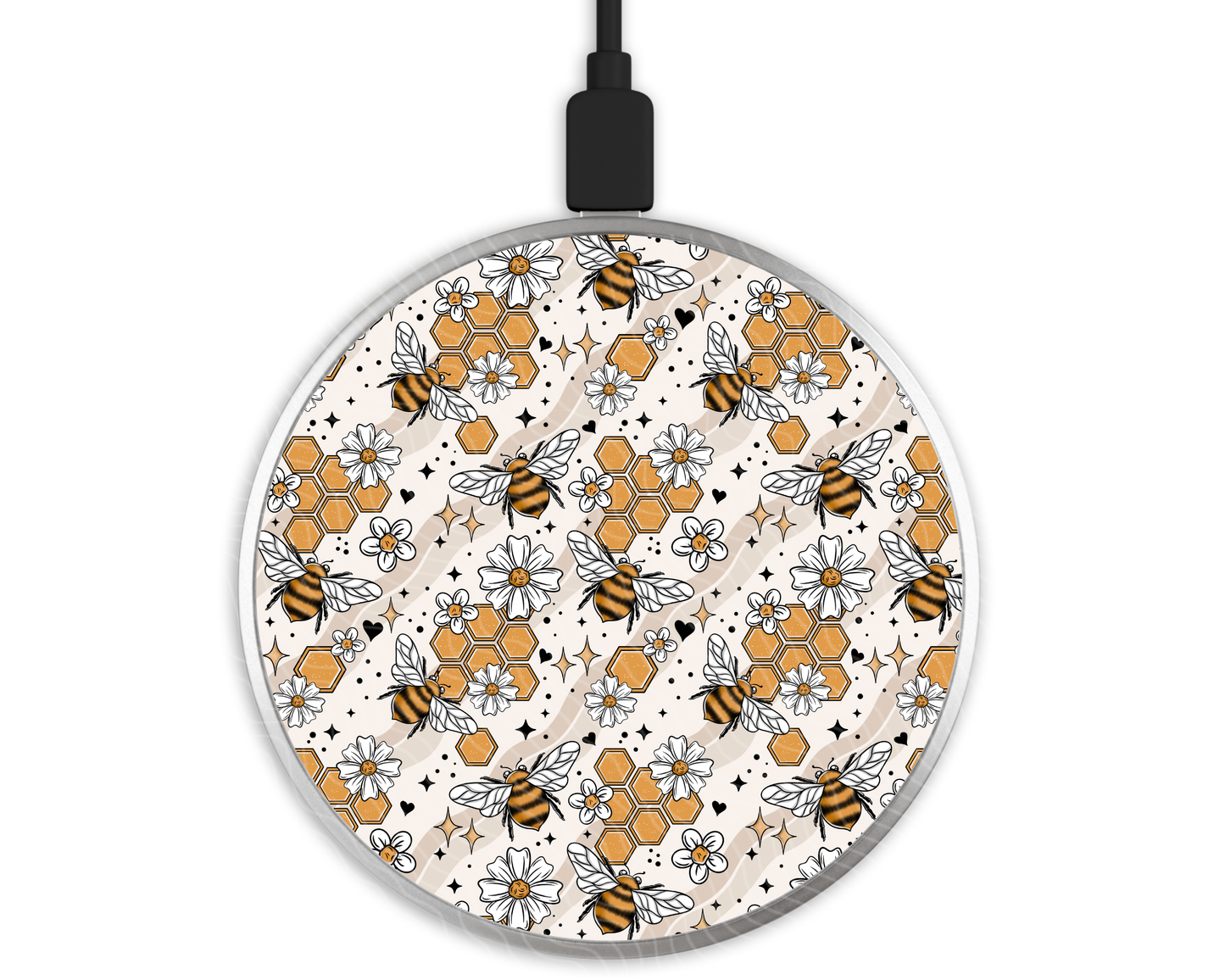 Honeycomb Bees | Wireless Charger