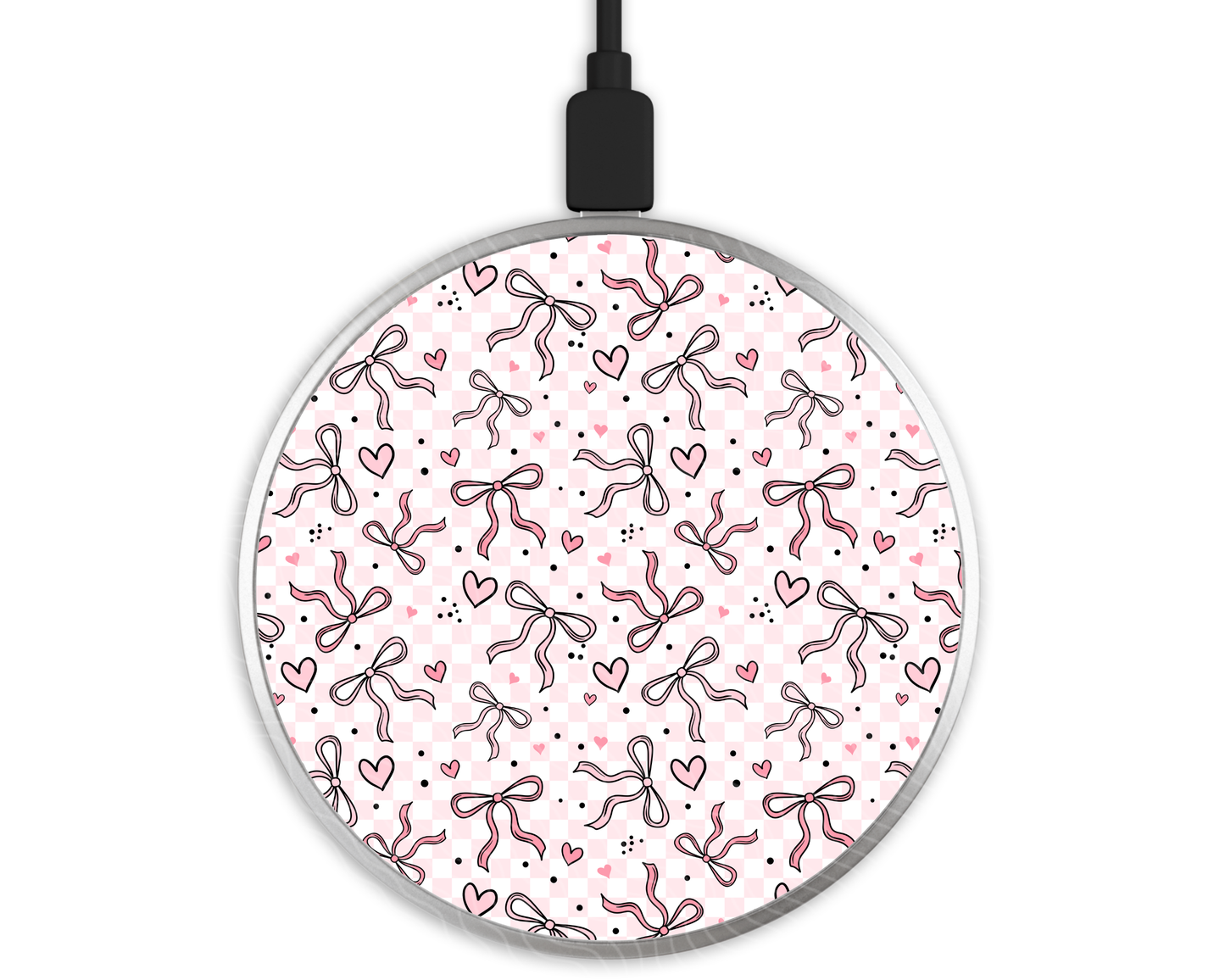 Pink Bows | Wireless Charger
