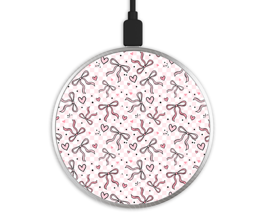Pink Bows | Wireless Charger