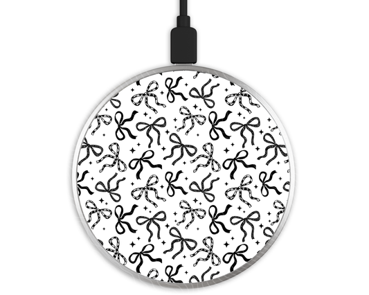 Black Bows | Wireless Charger