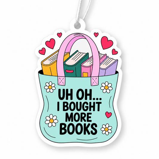 I Bought More Books | Air Freshener