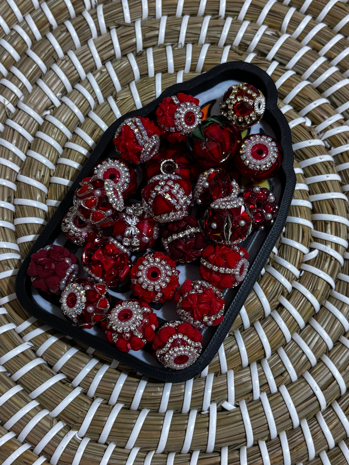 5 Pack Fancy Beads